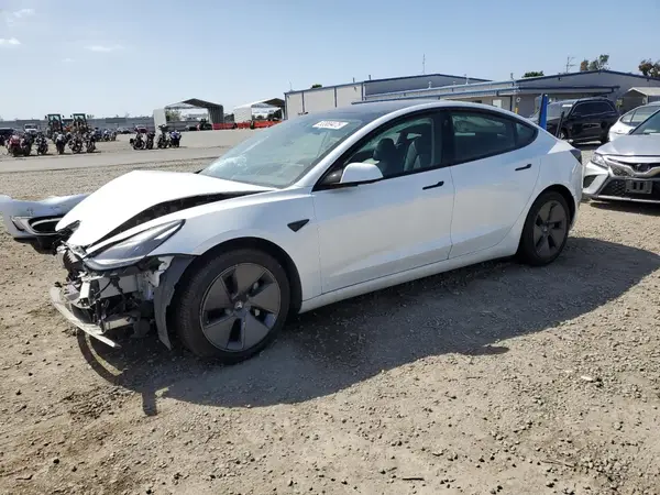 5YJ3E1EA1MF871986 2021 TESLA MODEL 3 - Image 1