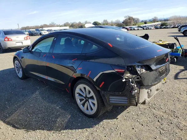 5YJ3E1EA1MF875908 2021 TESLA MODEL 3 - Image 2