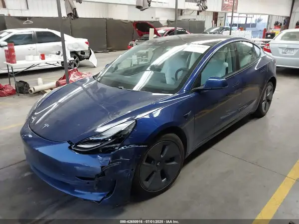5YJ3E1EA1MF876606 2021 TESLA MODEL 3 - Image 2