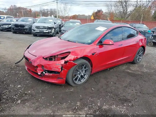 5YJ3E1EA1MF919356 2021 TESLA MODEL 3 - Image 2