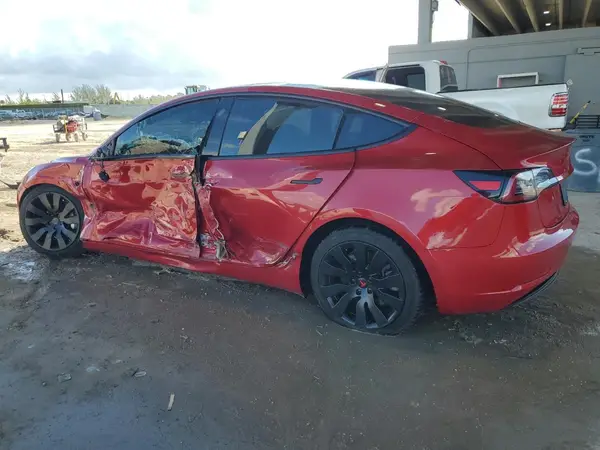 5YJ3E1EA1MF921236 2021 TESLA MODEL 3 - Image 2