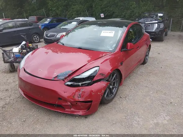 5YJ3E1EA1MF923309 2021 TESLA MODEL 3 - Image 2
