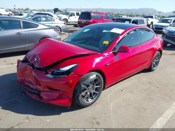 5YJ3E1EA1MF978147 2021 TESLA MODEL 3 - Image 2