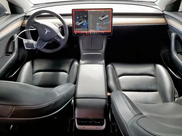 5YJ3E1EA1MF981842 2021 TESLA MODEL 3 - Image 8