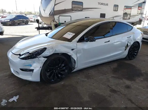 5YJ3E1EA1MF997104 2021 TESLA MODEL 3 - Image 2