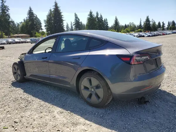 5YJ3E1EA1NF101496 2022 TESLA MODEL 3 - Image 2