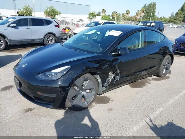 5YJ3E1EA1NF103460 2022 TESLA MODEL 3 - Image 2