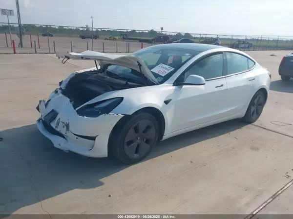 5YJ3E1EA1NF115074 2022 TESLA MODEL 3 - Image 2