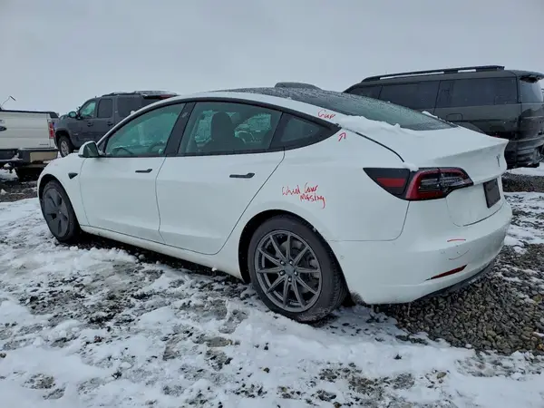 5YJ3E1EA1NF115222 2022 TESLA MODEL 3 - Image 2
