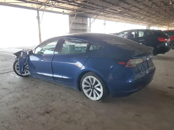 5YJ3E1EA1NF122624 2022 TESLA MODEL 3 - Image 2
