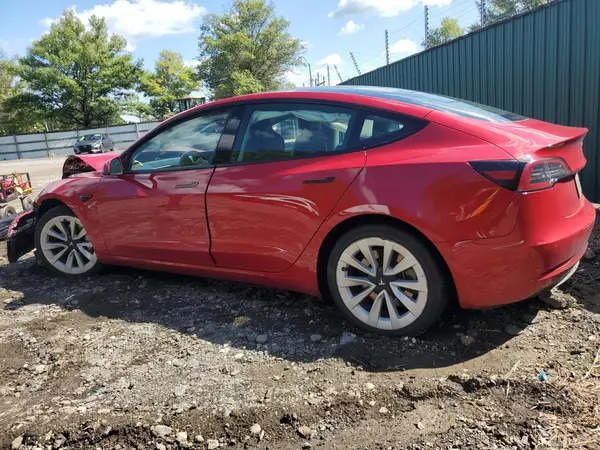 5YJ3E1EA1NF185853 2022 TESLA MODEL 3 - Image 2