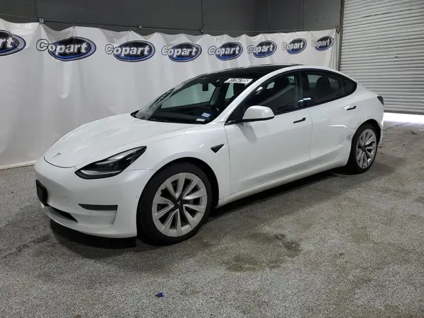 5YJ3E1EA1NF187313 2022 TESLA MODEL 3 - Image 1