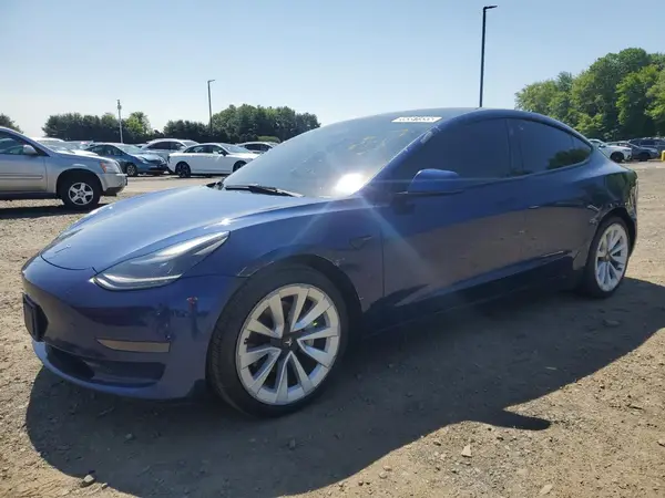 5YJ3E1EA1NF190857 2022 TESLA MODEL 3 - Image 1