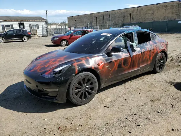 5YJ3E1EA1NF191121 2022 TESLA MODEL 3 - Image 1