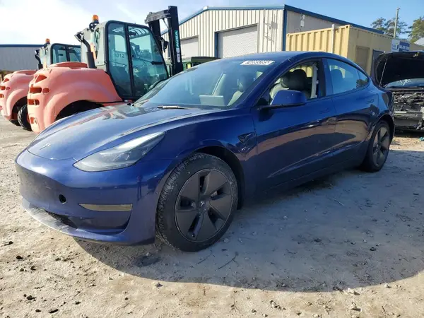 5YJ3E1EA1NF191202 2022 TESLA MODEL 3 - Image 1