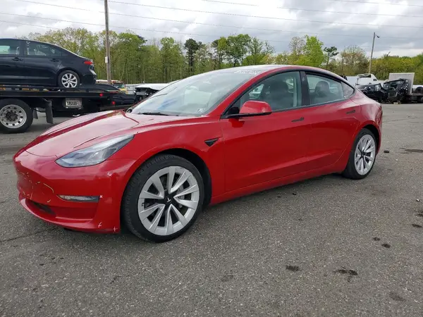 5YJ3E1EA1NF286083 2022 TESLA MODEL 3 - Image 1