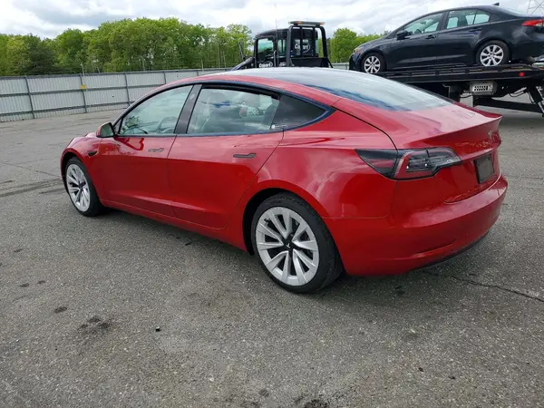 5YJ3E1EA1NF286083 2022 TESLA MODEL 3 - Image 2
