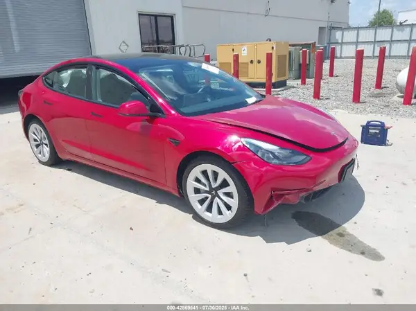 5YJ3E1EA1NF289162 2022 TESLA MODEL 3 - Image 1