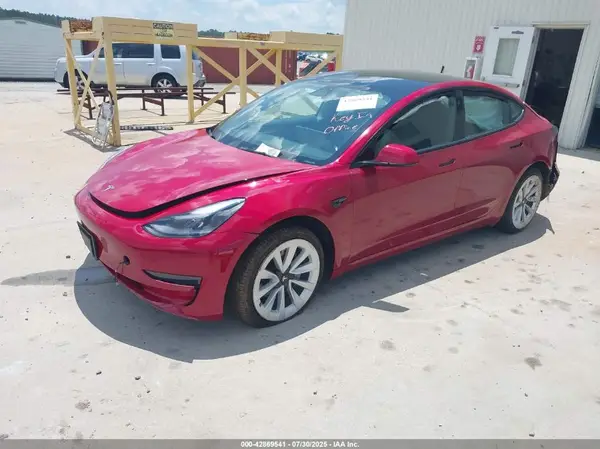 5YJ3E1EA1NF289162 2022 TESLA MODEL 3 - Image 2