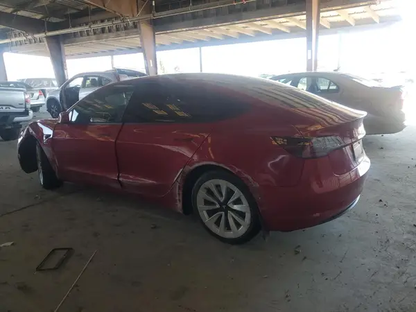 5YJ3E1EA1NF295186 2022 TESLA MODEL 3 - Image 2