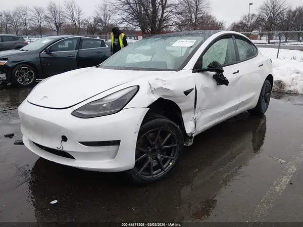5YJ3E1EA1NF315324 2022 TESLA MODEL 3 - Image 2