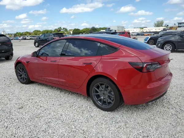 5YJ3E1EA1NF346976 2022 TESLA MODEL 3 - Image 2