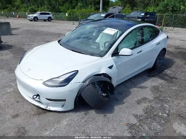 5YJ3E1EA1NF348954 2022 TESLA MODEL 3 - Image 2