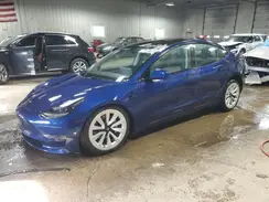 5YJ3E1EA1NF372302 2022 TESLA MODEL 3