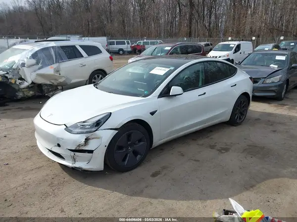 5YJ3E1EA2MF046569 2021 TESLA MODEL 3 - Image 2