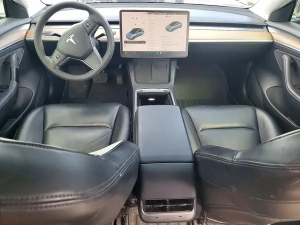 5YJ3E1EA2MF048077 2021 TESLA MODEL 3 - Image 8