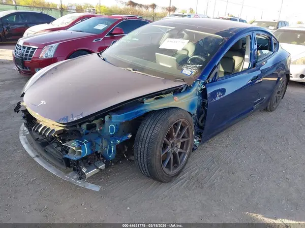 5YJ3E1EA2MF057670 2021 TESLA MODEL 3 - Image 2