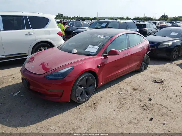 5YJ3E1EA2MF095402 2021 TESLA MODEL 3 - Image 2