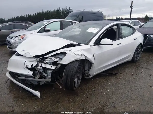5YJ3E1EA2MF100467 2021 TESLA MODEL 3 - Image 2