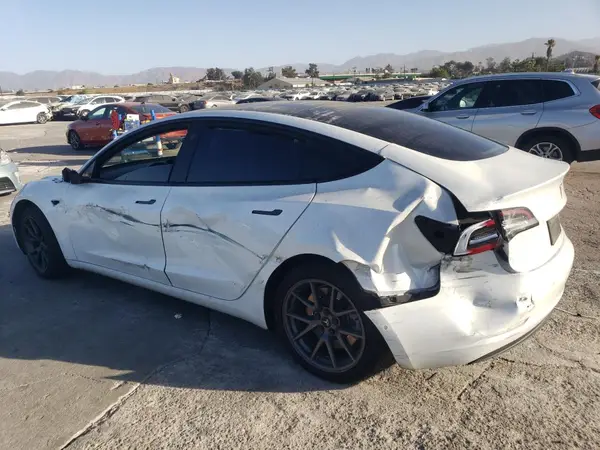 5YJ3E1EA2MF873214 2021 TESLA MODEL 3 - Image 2