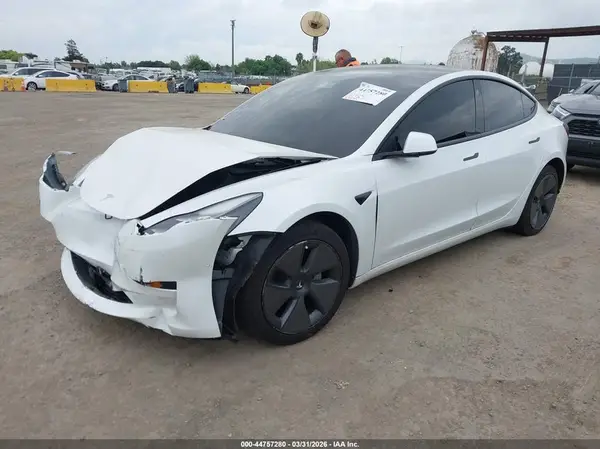 5YJ3E1EA2MF911427 2021 TESLA MODEL 3 - Image 2
