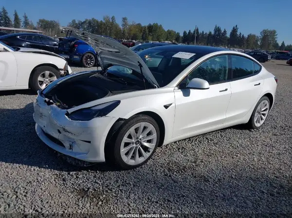 5YJ3E1EA2MF918331 2021 TESLA MODEL 3 - Image 2