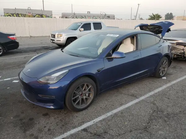 5YJ3E1EA2NF117237 2022 TESLA MODEL 3 - Image 1