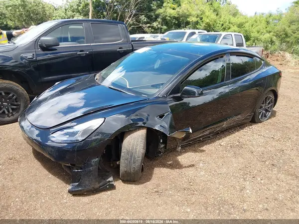 5YJ3E1EA2NF125824 2022 TESLA MODEL 3 - Image 2