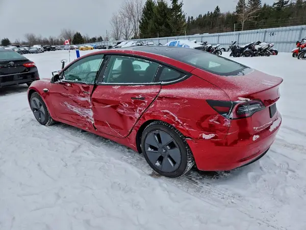 5YJ3E1EA2NF164087 2022 TESLA MODEL 3 - Image 2