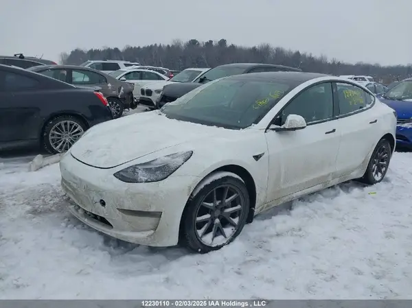 5YJ3E1EA2NF249222 2022 TESLA MODEL 3 - Image 2