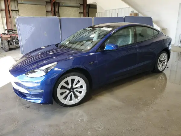 5YJ3E1EA2NF288313 2022 TESLA MODEL 3 - Image 1