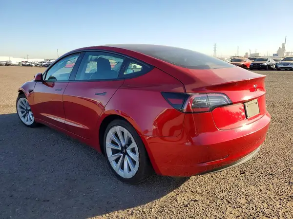 5YJ3E1EA2NF288344 2022 TESLA MODEL 3 - Image 2