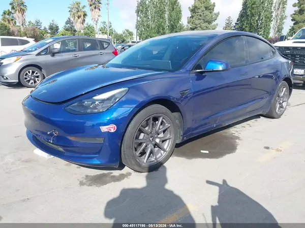 5YJ3E1EA2NF314585 2022 TESLA MODEL 3 - Image 2