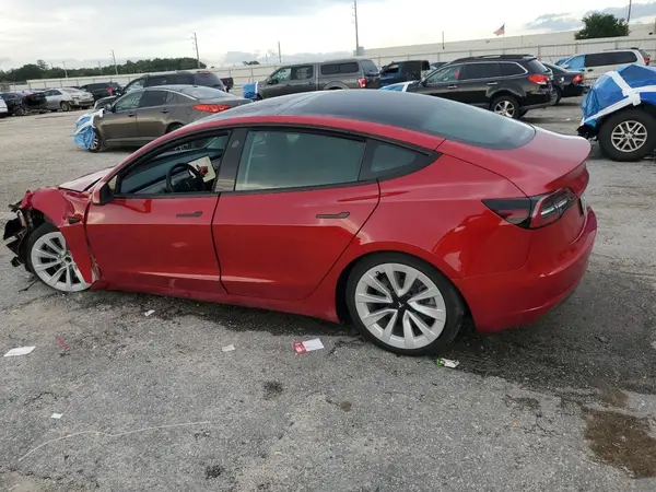 5YJ3E1EA2NF324551 2022 TESLA MODEL 3 - Image 2