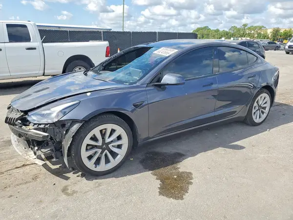 5YJ3E1EA2NF336828 2022 TESLA MODEL 3 - Image 1