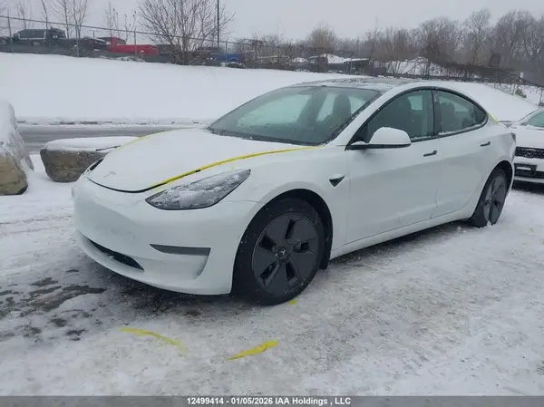 5YJ3E1EA2NF338529 2022 TESLA MODEL 3 - Image 2