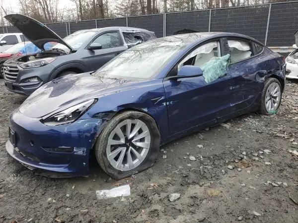 5YJ3E1EA2NF342659 2022 TESLA MODEL 3 - Image 1