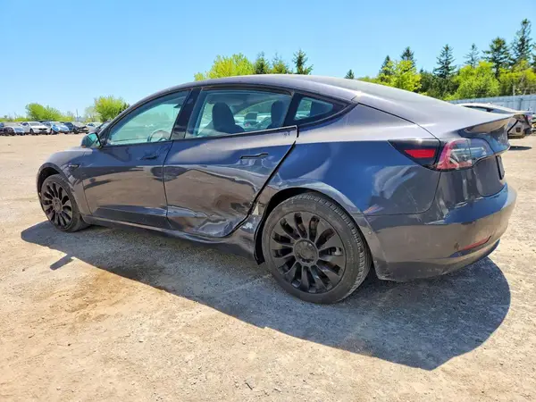 5YJ3E1EA2NF343830 2022 TESLA MODEL 3 - Image 2