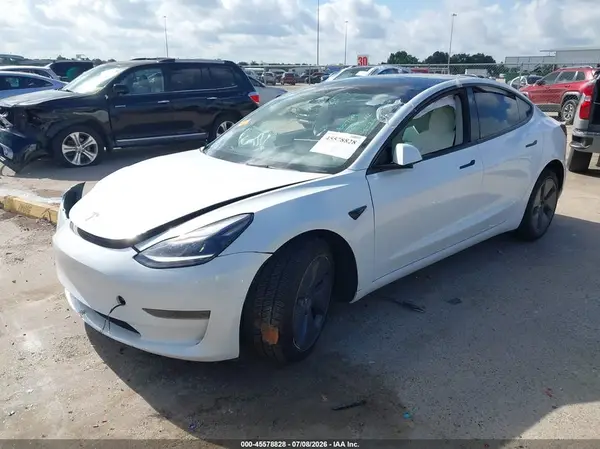 5YJ3E1EA2NF355119 2022 TESLA MODEL 3 - Image 2