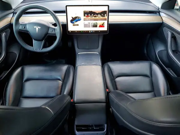 5YJ3E1EA2NF371112 2022 TESLA MODEL 3 - Image 8